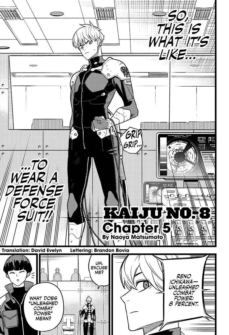 Kaiju No. 8 Chapter 5 3